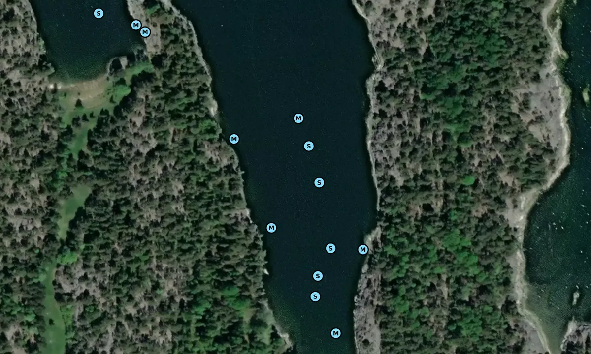 Satelite image of Skarpö