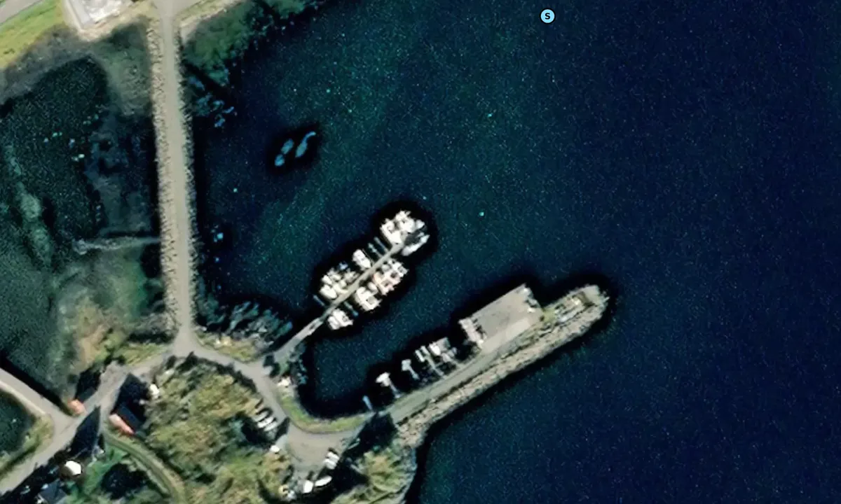 Satelite image of Skarsvåg