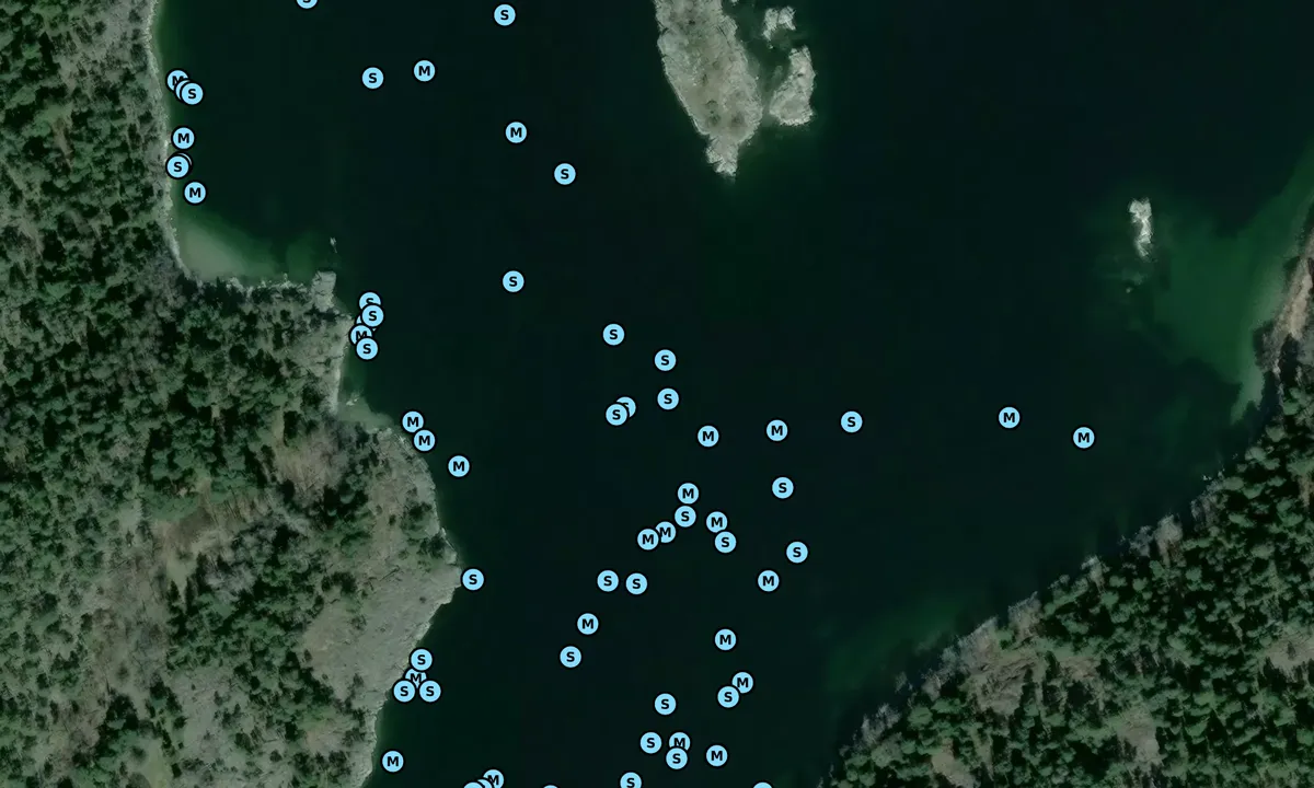 Satelite image of Skärvassa