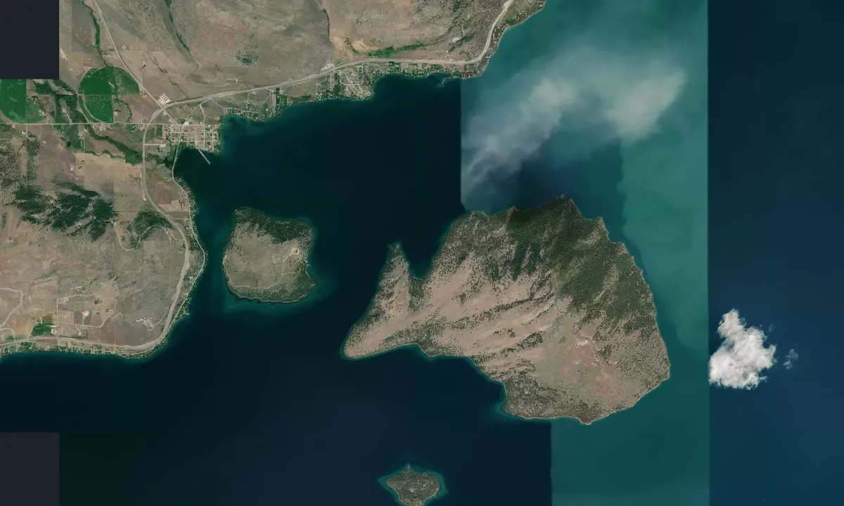 Flyfoto av Skeeko Bay