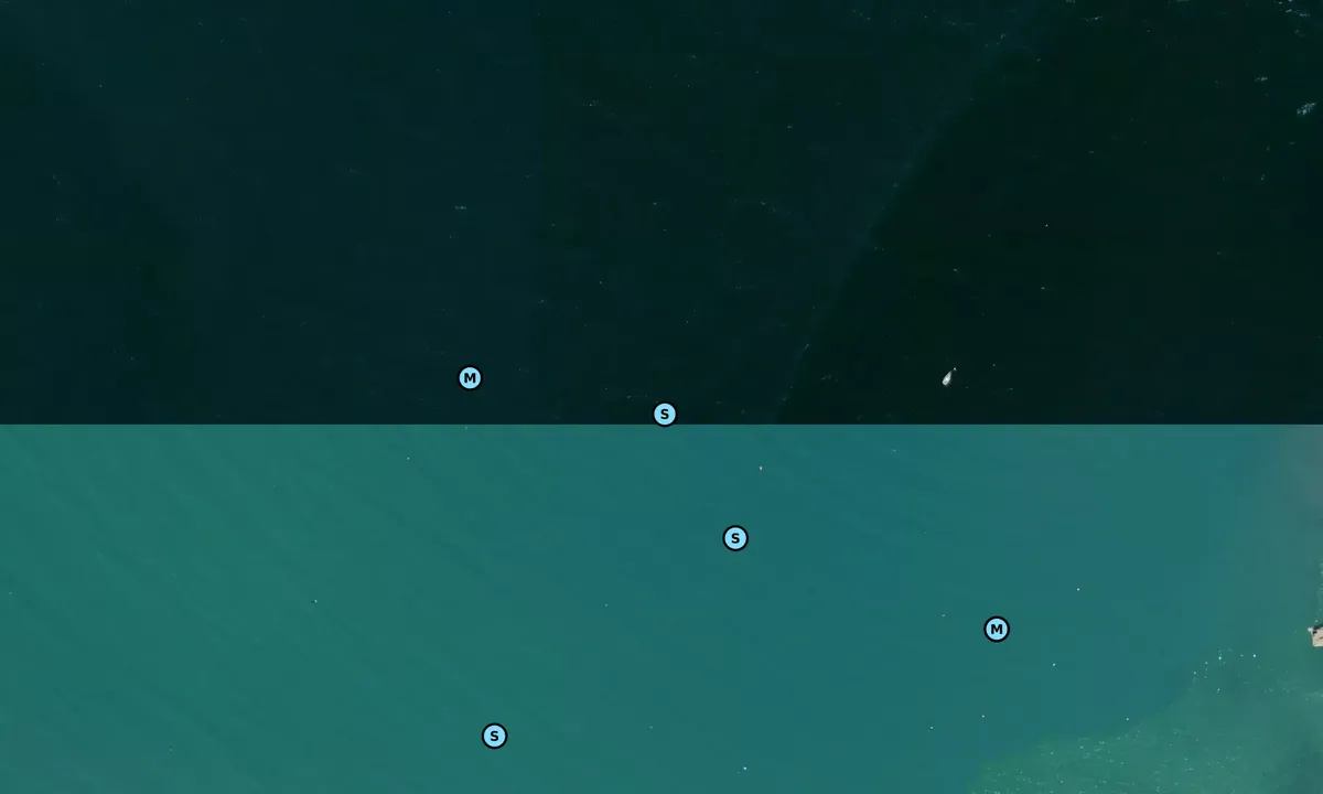 Satelite image of Skerries Bay