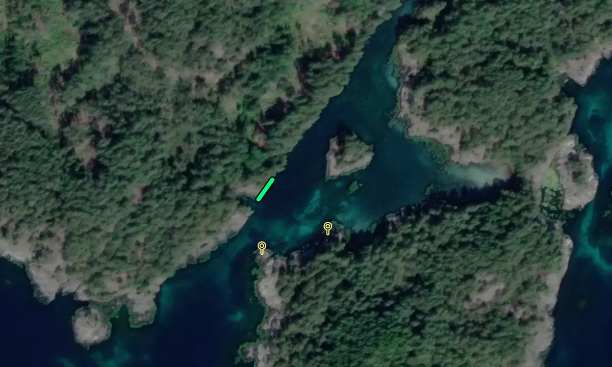 Satelite image of Skipavågen - Tysnes
