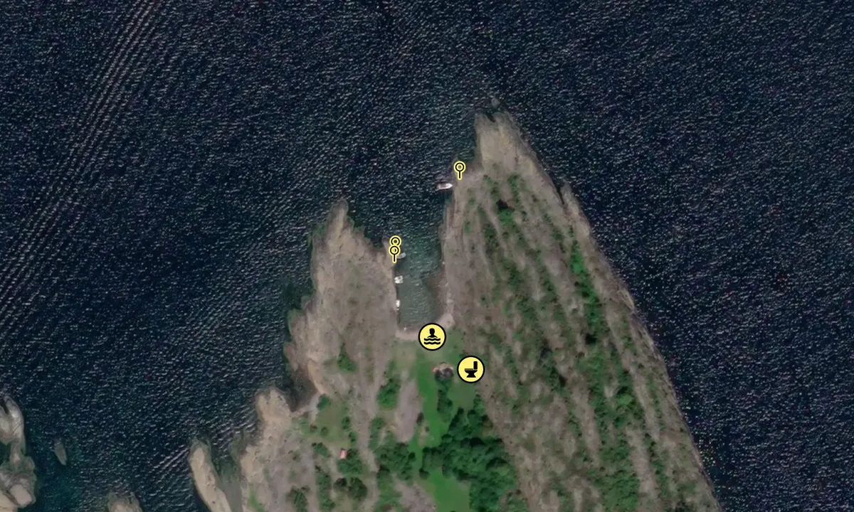 Satelite image of Skjellerøy