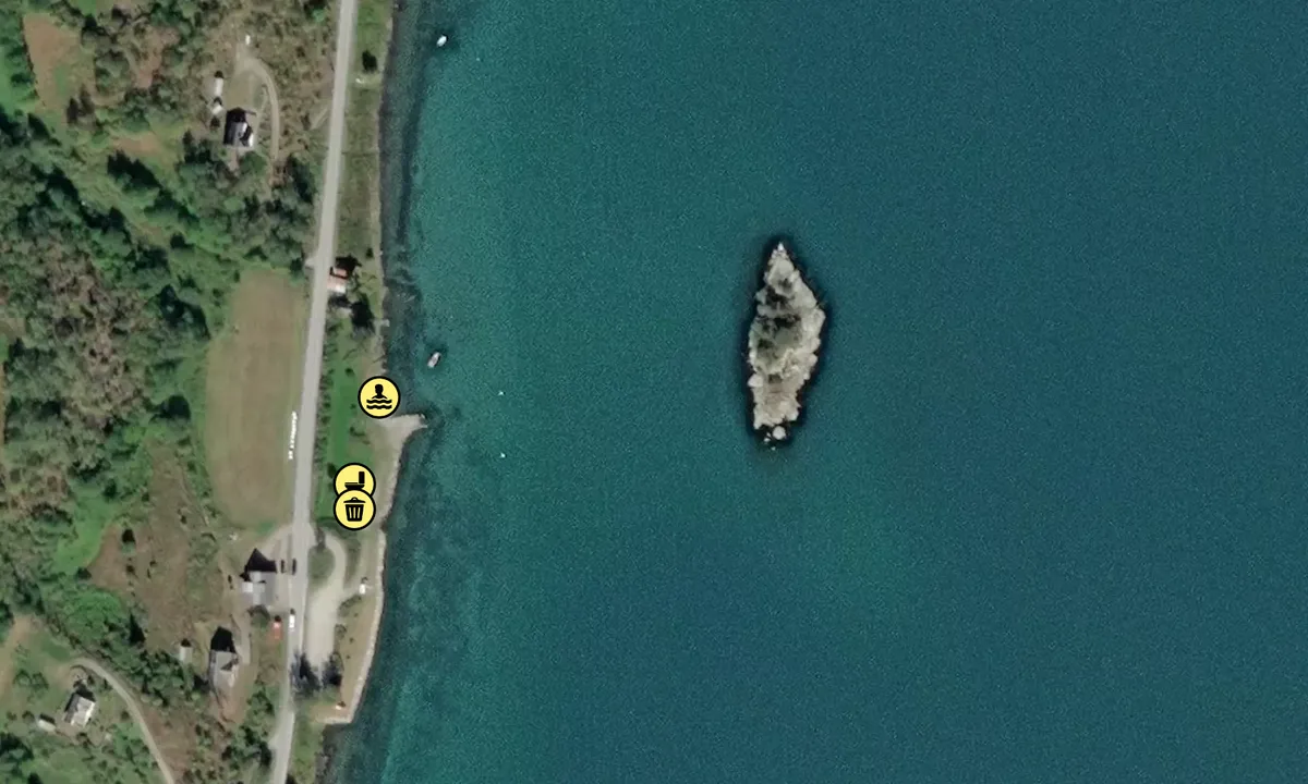 Satelite image of Skjeret