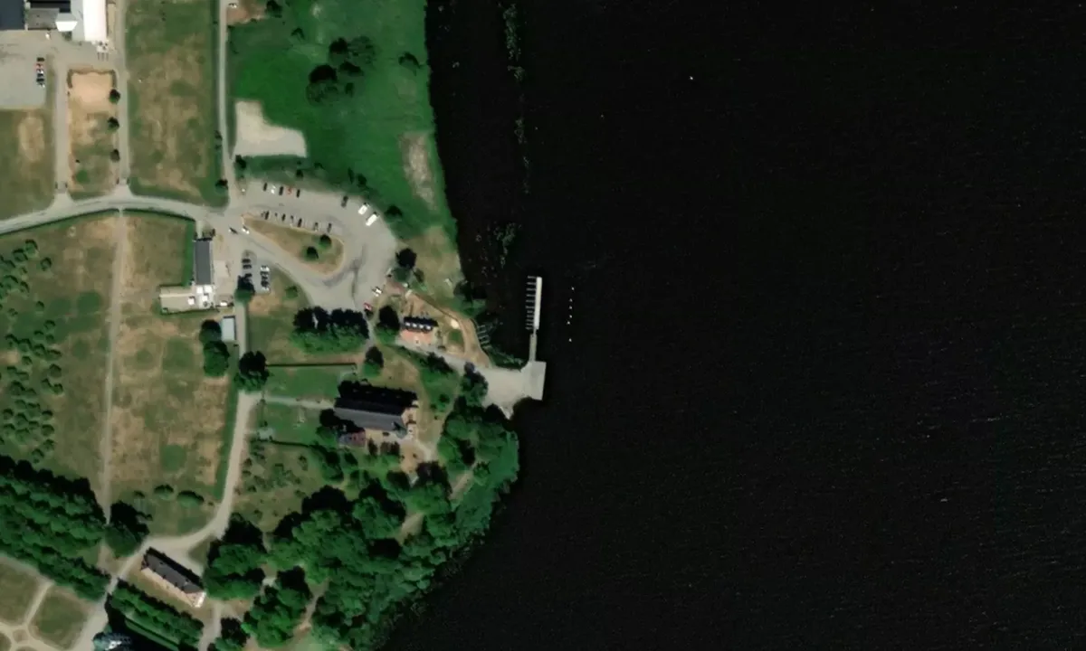 Flyfoto av Skokloster