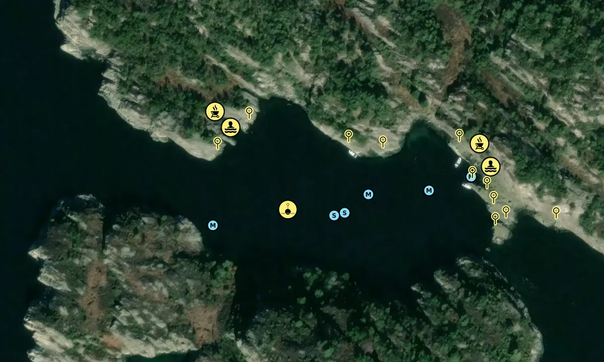 Satelite image of Skorpo - Apalholmen