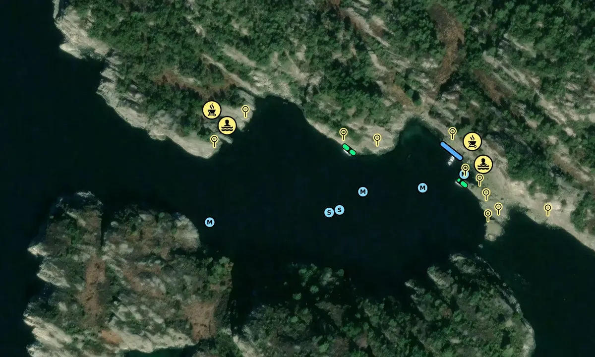 Satelite image of Skorpo - Apalholmen