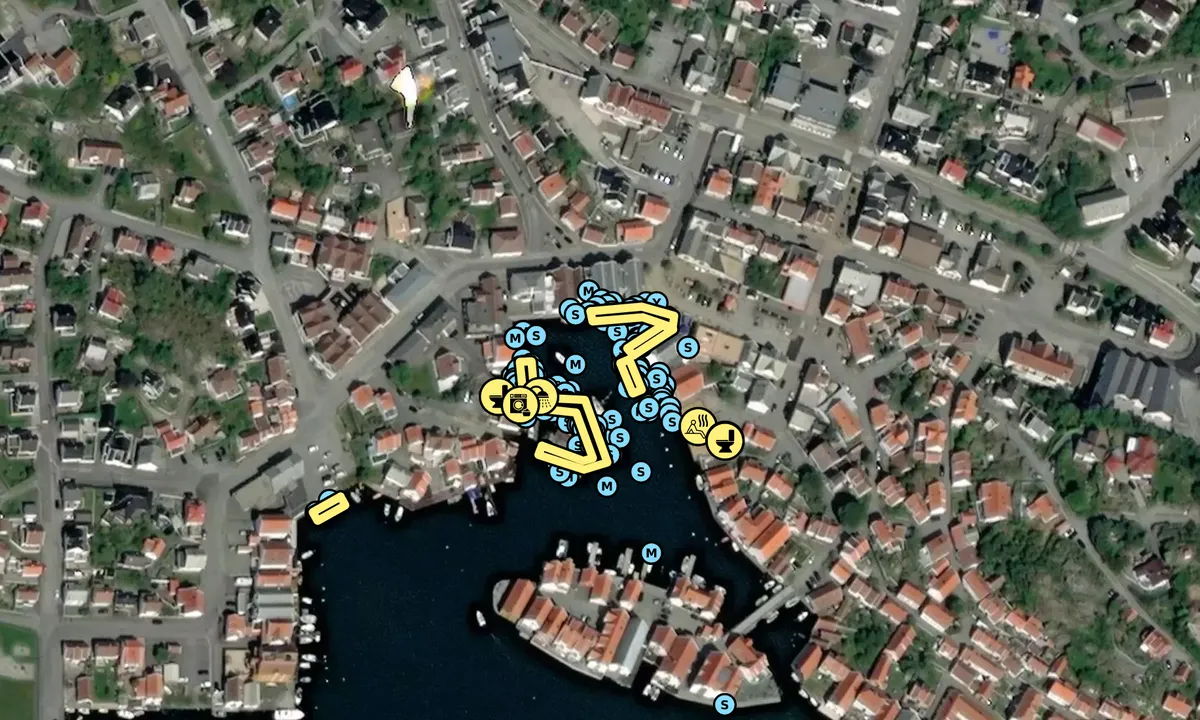 Satelite image of Skudeneshavn Gjestehavn - Karmøy