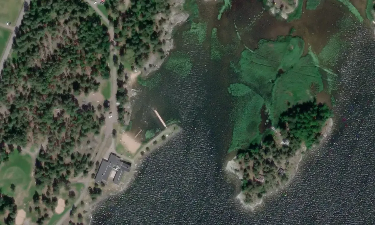 Satelite image of Skutbergets Camping
