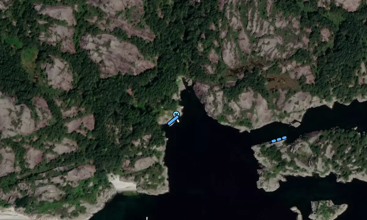 Satelite image of Slåsholmbukten