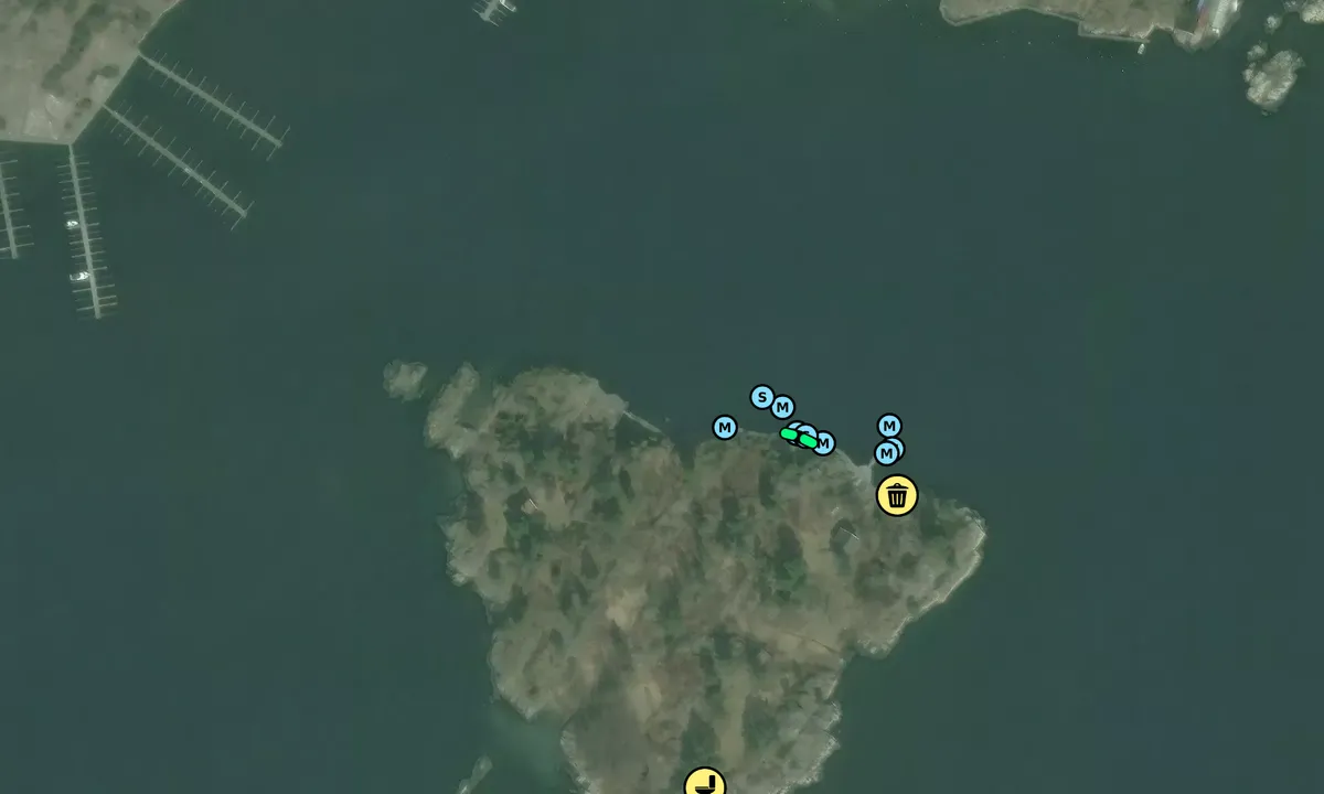 Satelite image of Slåttholmen