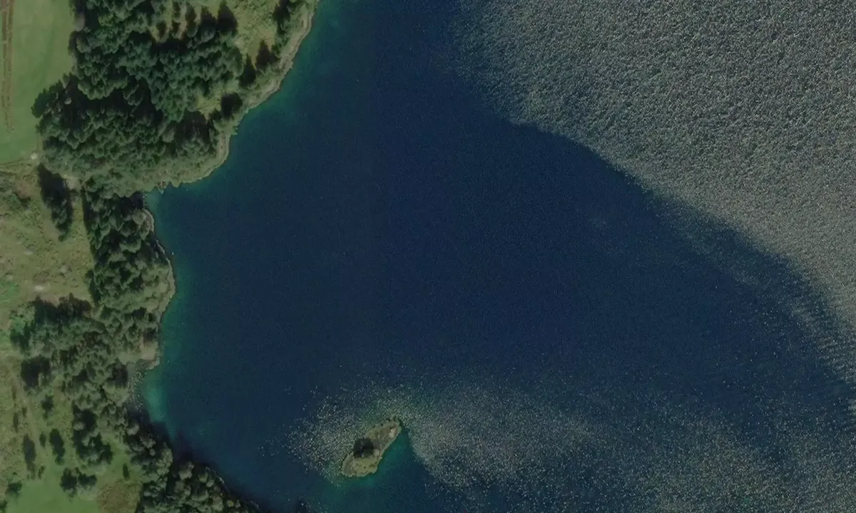 Satelite image of Slettevika Svanøya