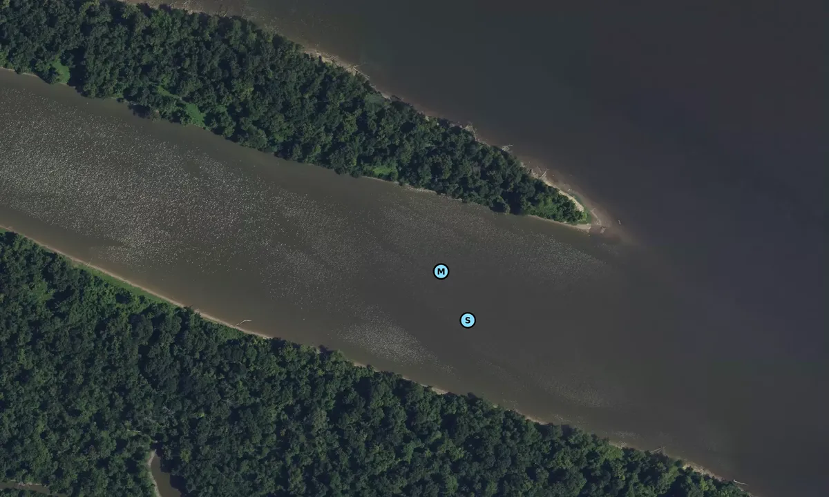 Satelite image of Slim Island Lower