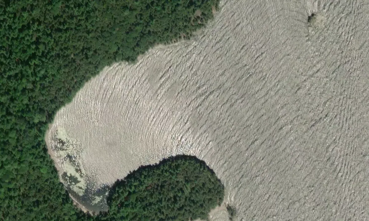 Satelite image of Sloop Cove