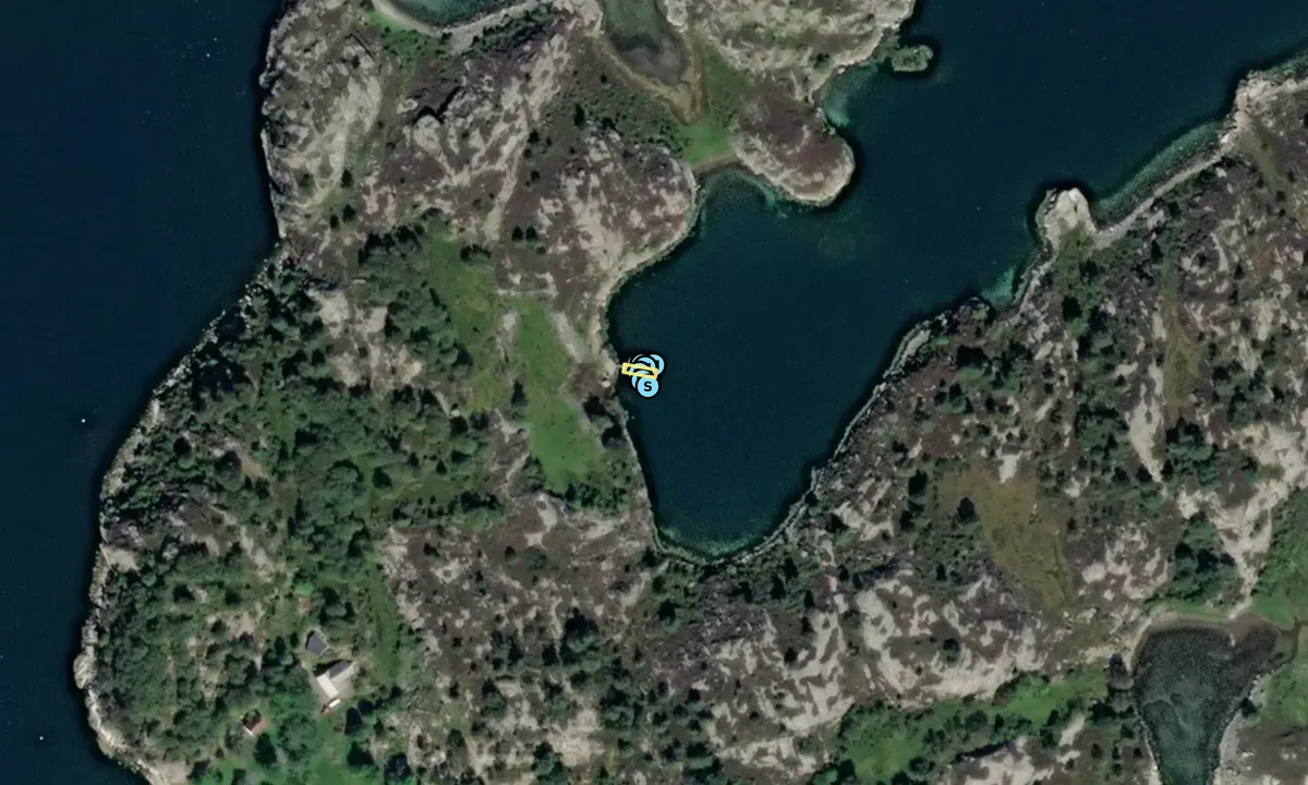 Satelite image of Smedaholmen Nord