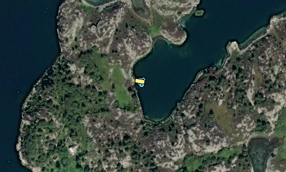 Satelite image of Smedaholmen Nord