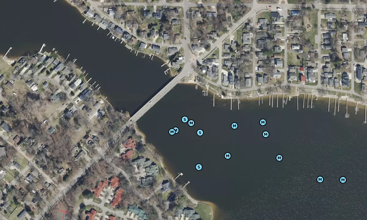 Satelite image of Smith Bayou