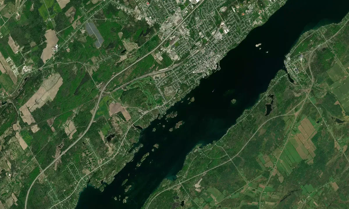 Flyfoto av Smith Island 1