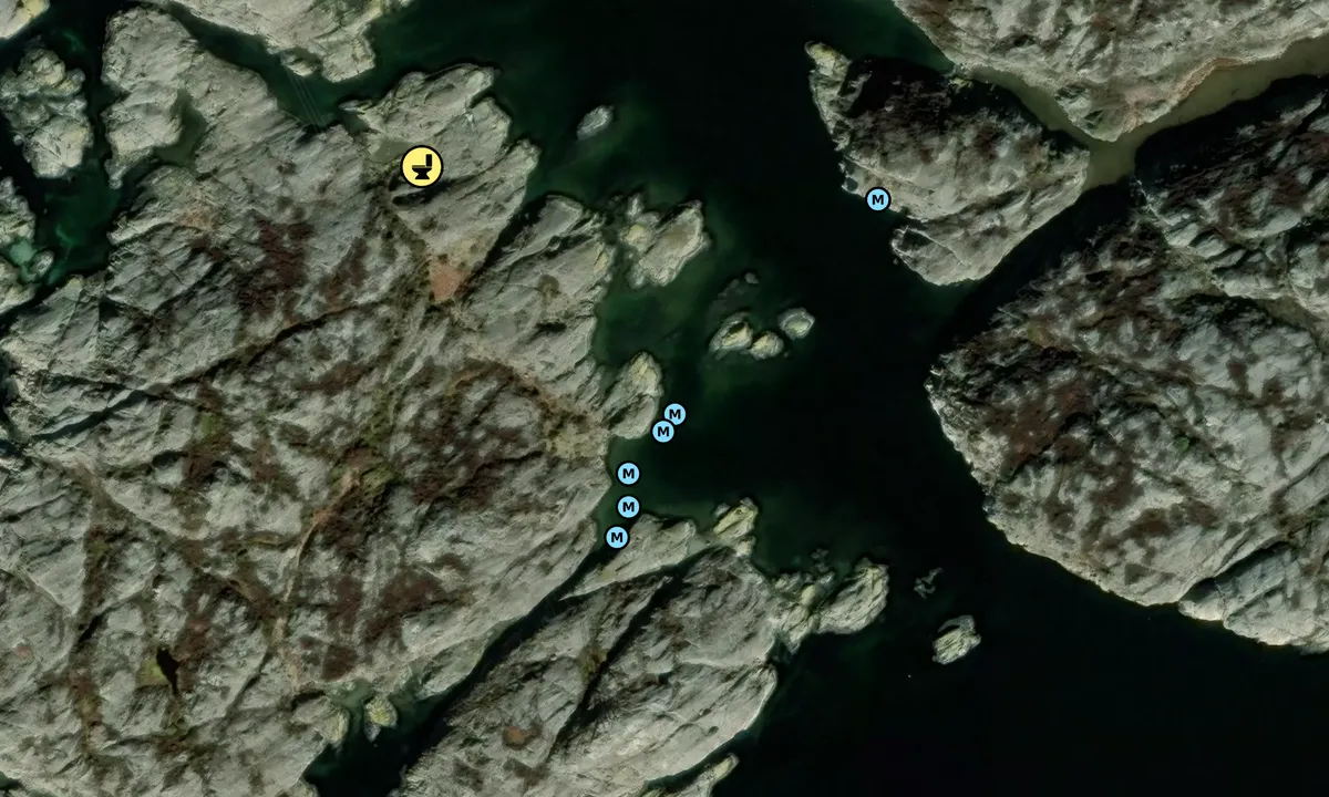 Satelite image of Smögholmarna