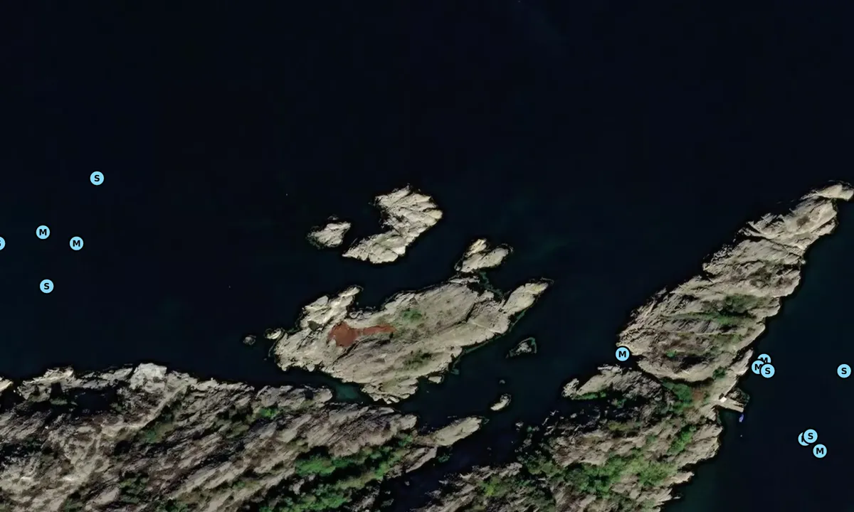 Satelite image of Smörsundsskären