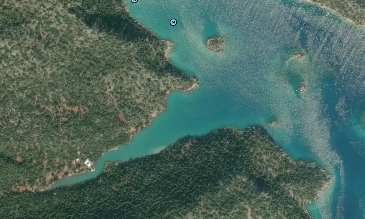Satelite image of Smugglers Inn