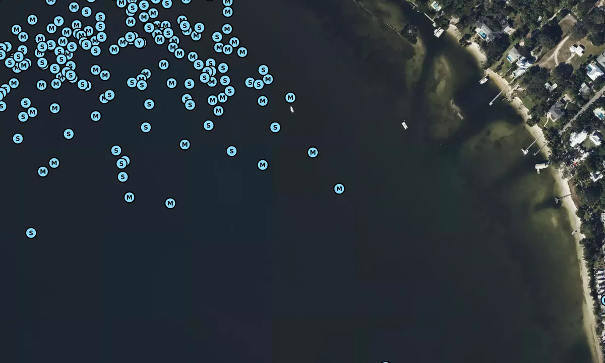 Satelite image of Snead Island