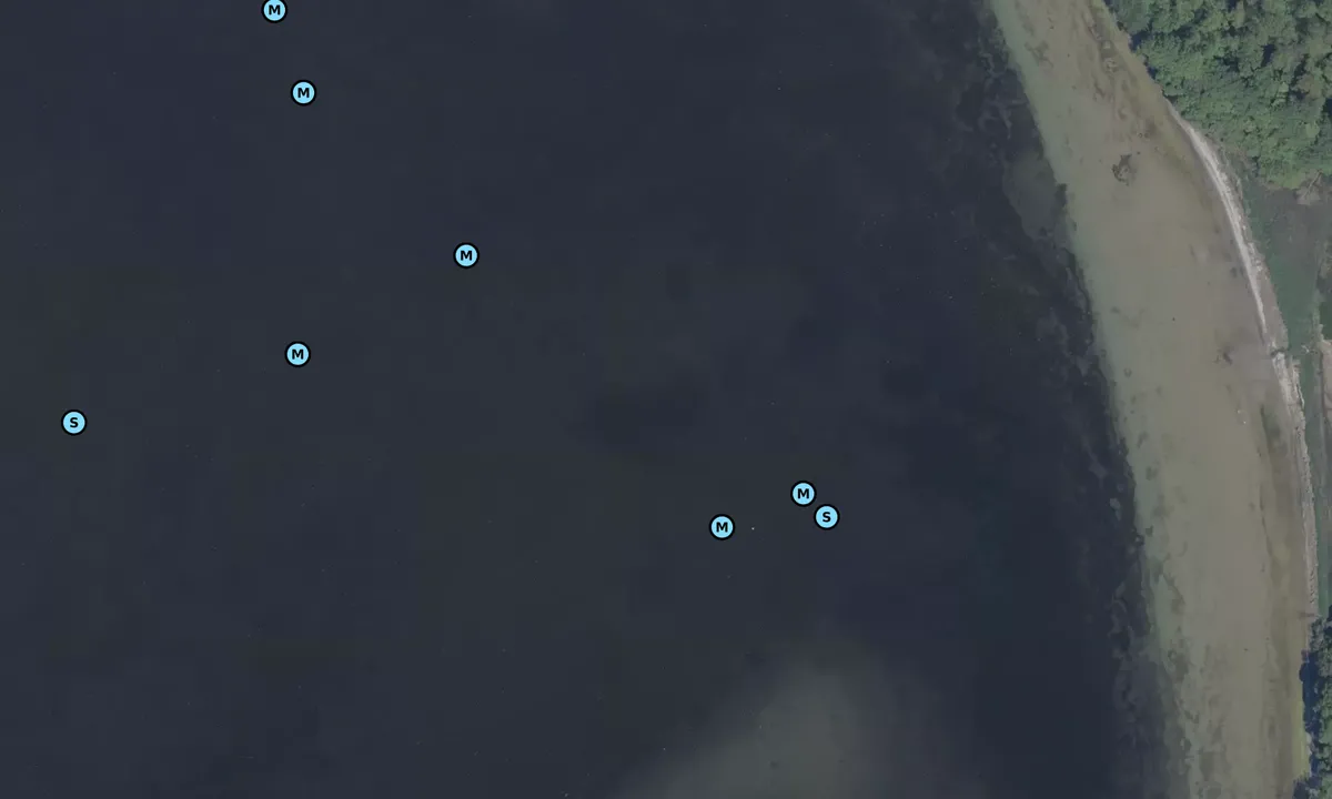 Satelite image of Snekkeø bouy