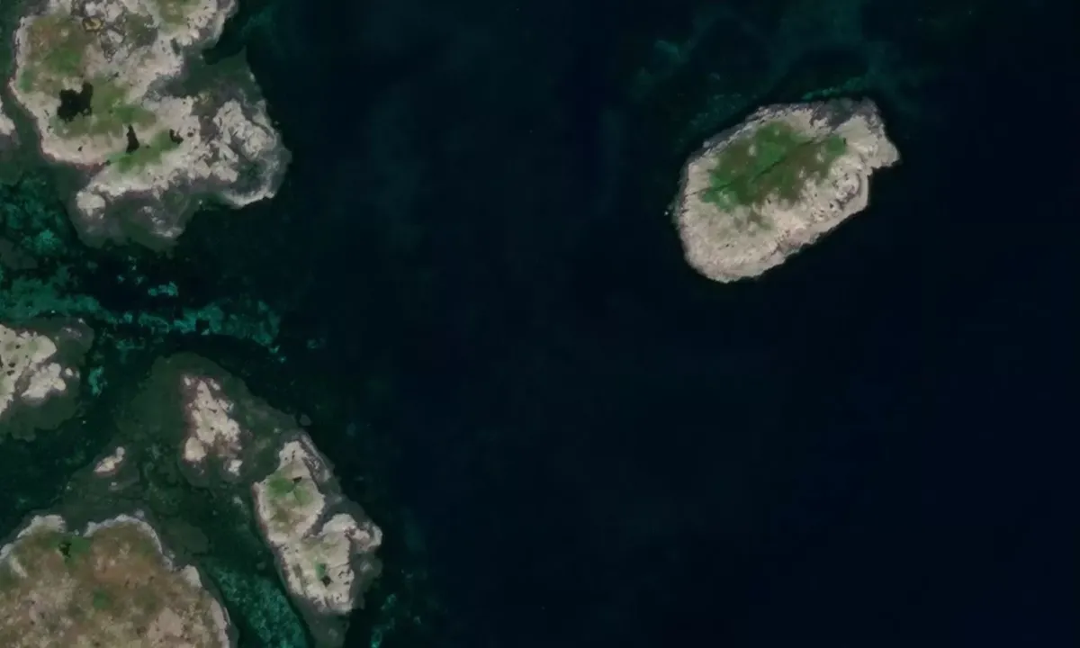 Satelite image of Snesholmen