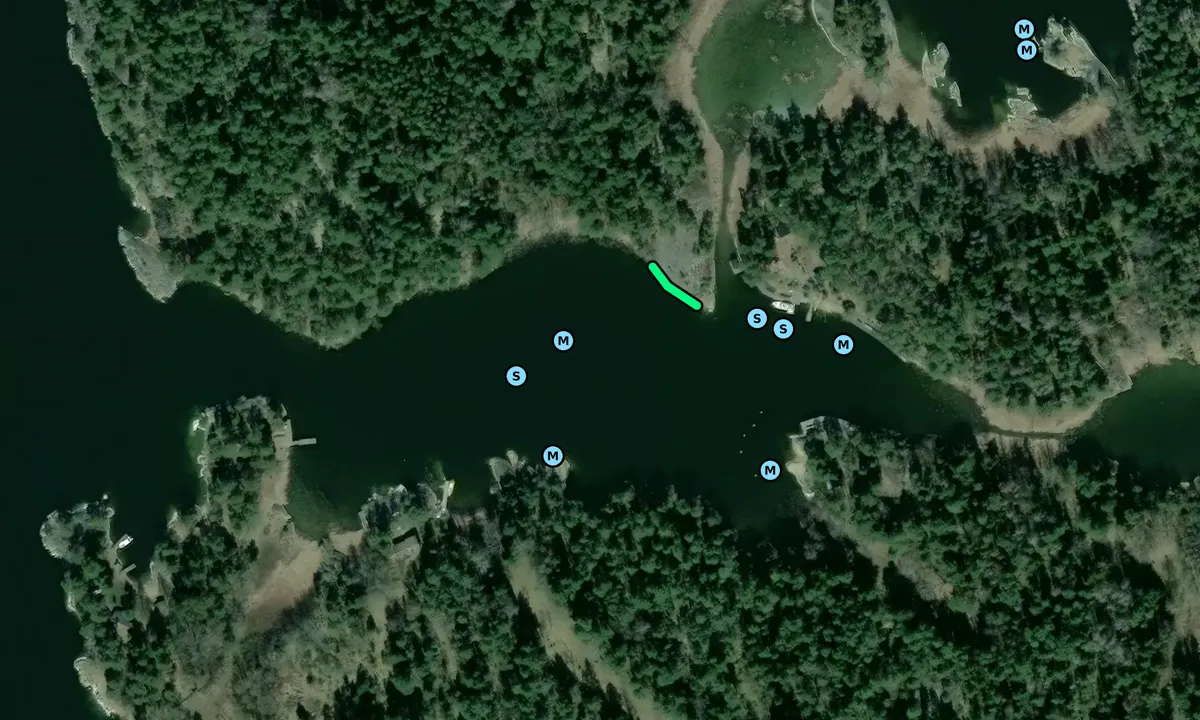 Satelite image of Snörum - Björkholmen