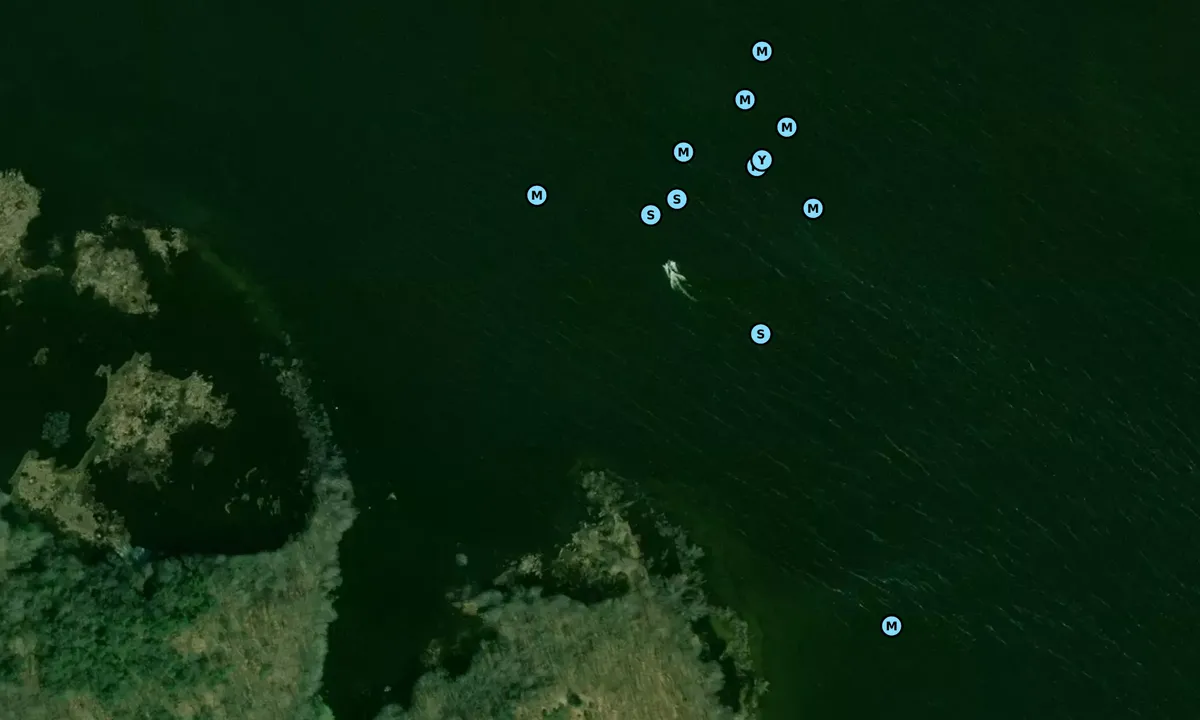 Satelite image of Snug Harbor - Muskegon