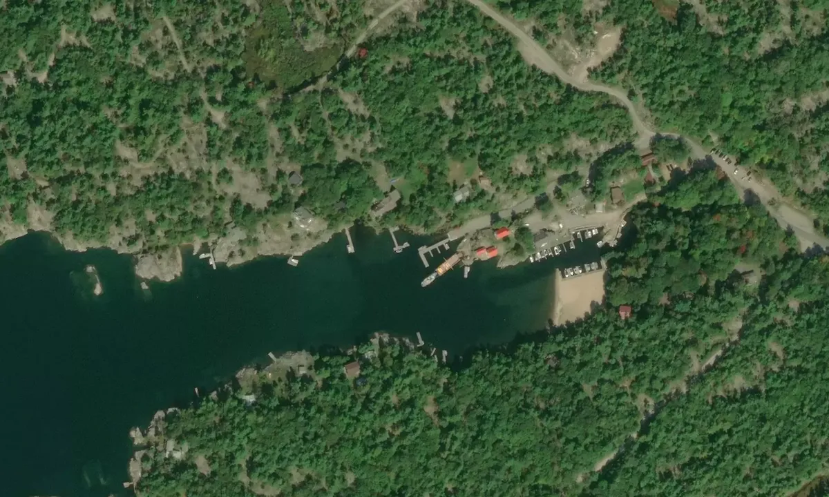 Satelite image of Snug Harbour Public Dock
