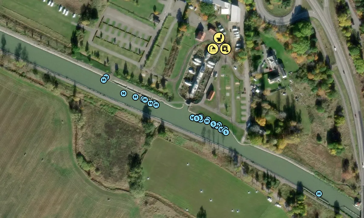 Satelite image of Söderköping-Klevbrinken