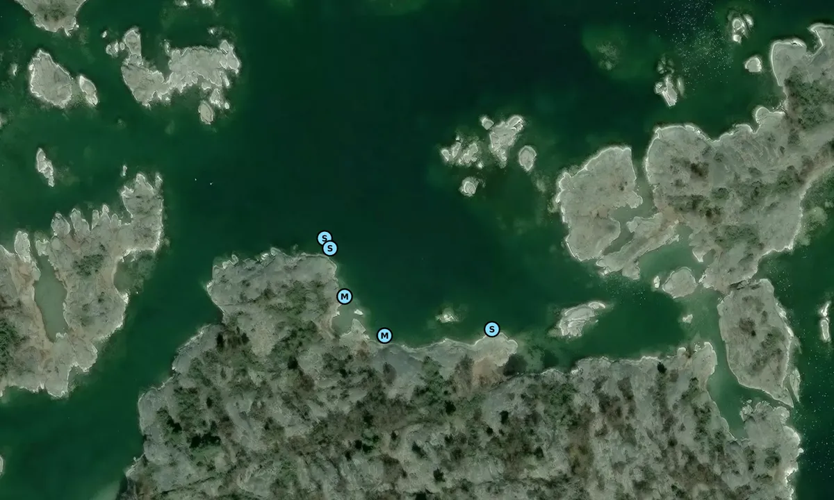 Satelite image of Söderö - Mjölkvallarna - Bredvarpet