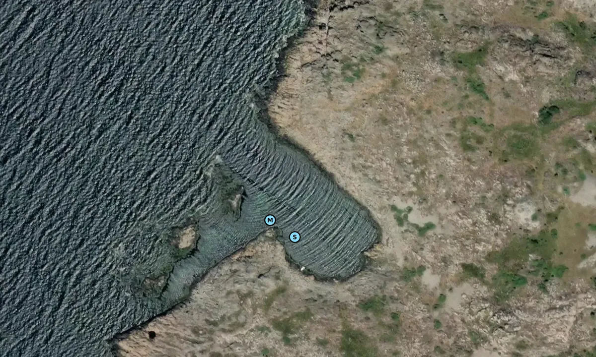 Satelite image of Södra Horta - Klosterfjorden