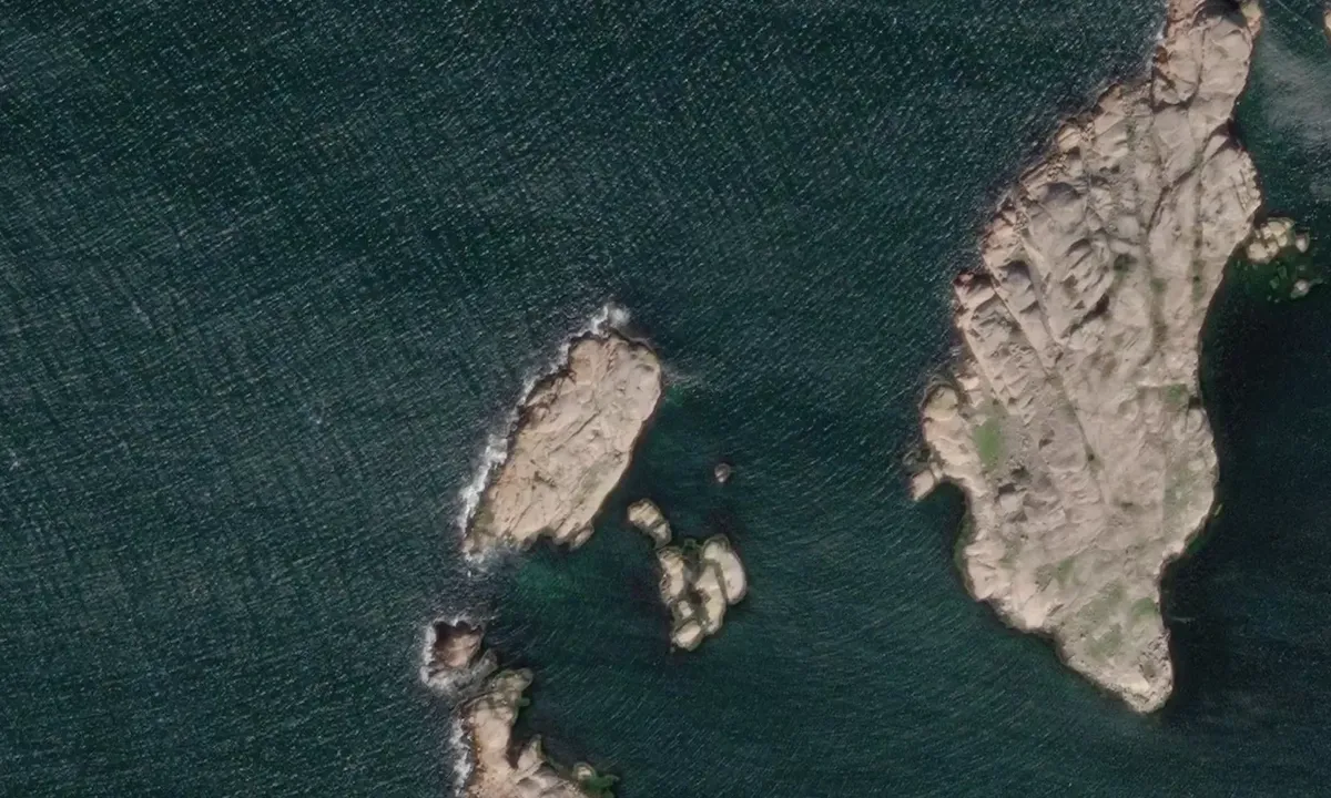 Flyfoto av Södra Tärneskären