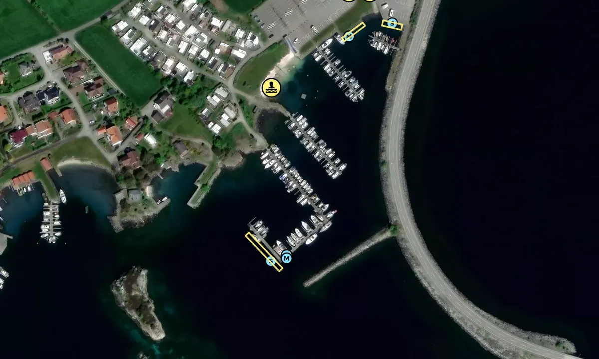 Satelite image of Sokn