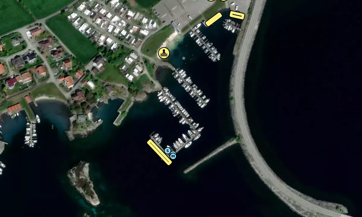 Satelite image of Sokn
