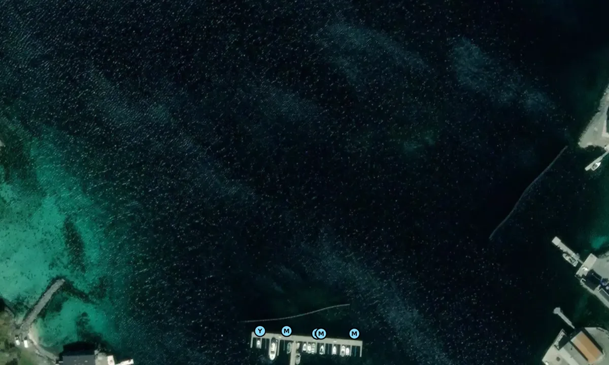 Satelite image of Solfjellsjøen - Dønna