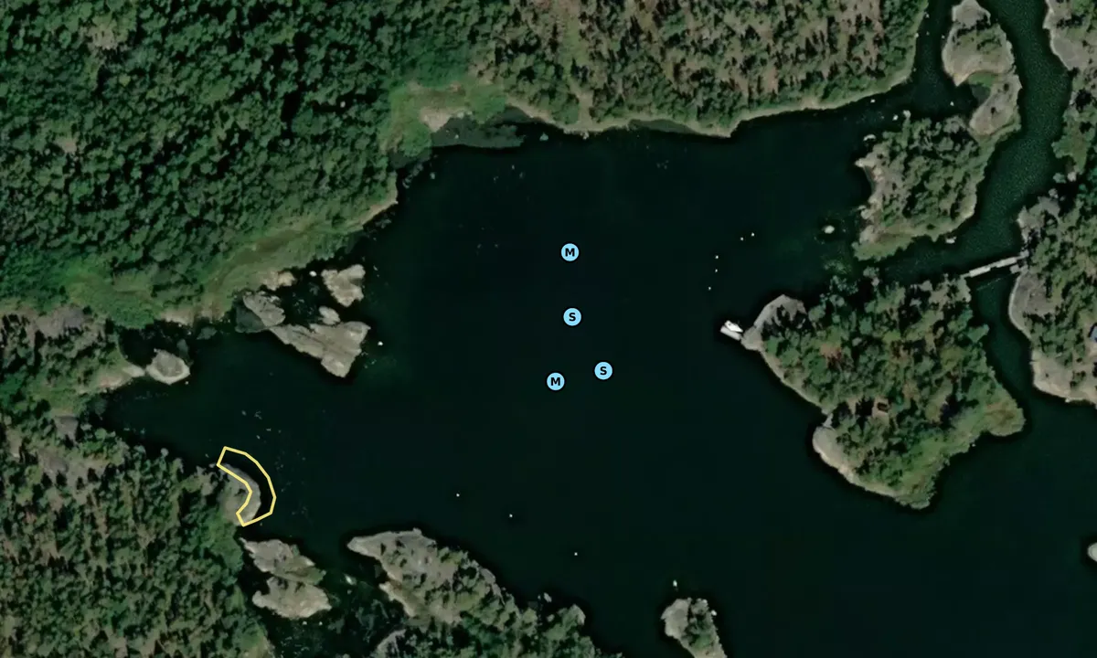 Satelite image of Sömmarön/ Möholm