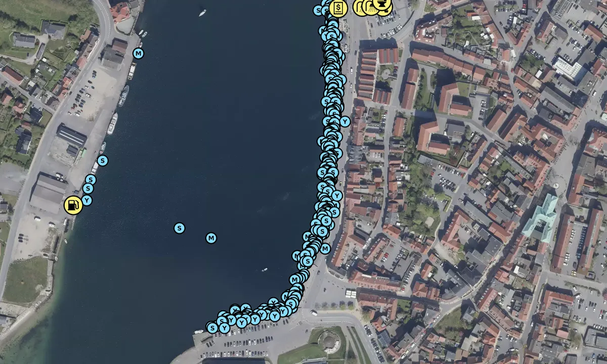 Satelite image of Sønderborg