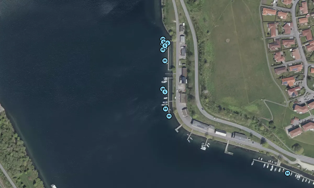 Satelite image of Sønderborg - Verdens Ende