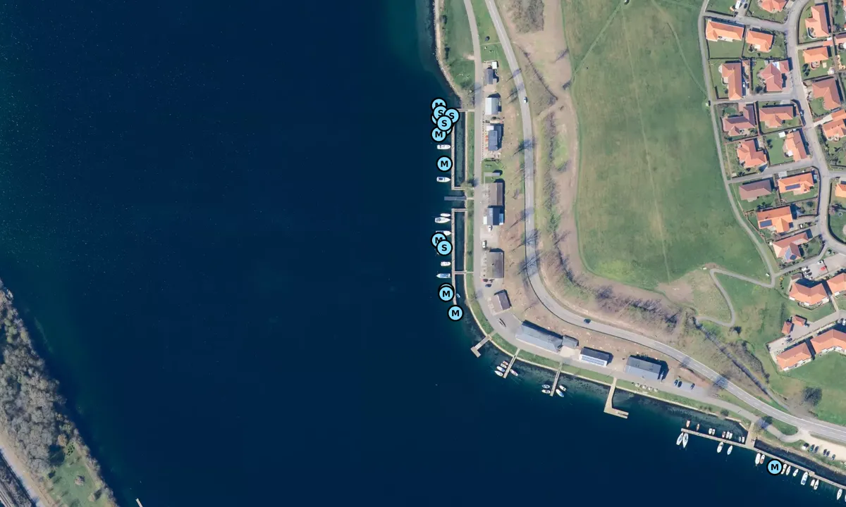 Satelite image of Sønderborg - Verdens Ende