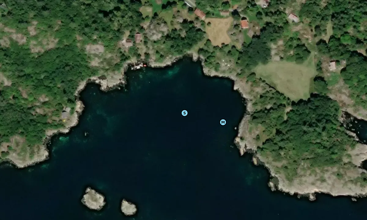 Satelite image of Søndre Nesestranda