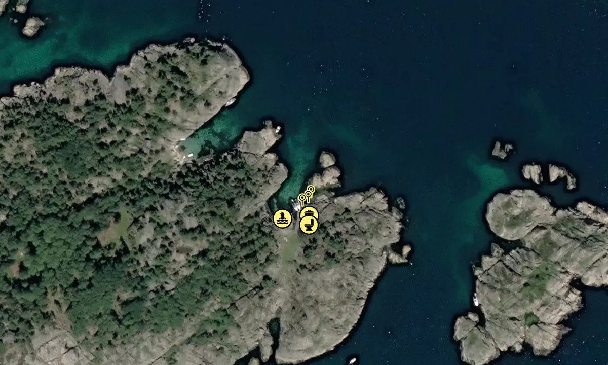 Satelite image of Søndre Vassøy