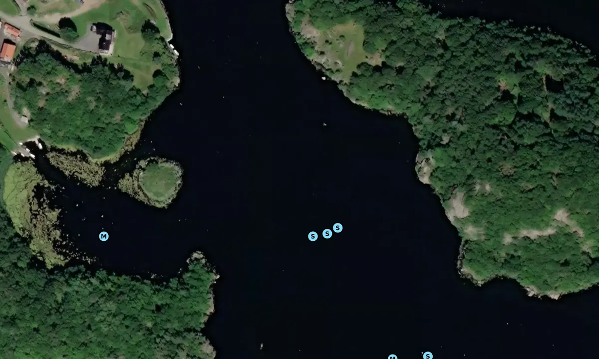 Satelite image of Søndrekilen