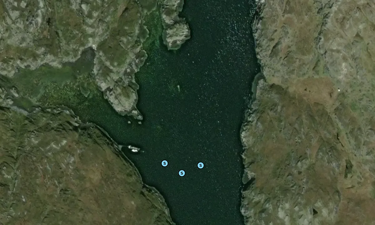 Satelite image of Sørburøyflesa