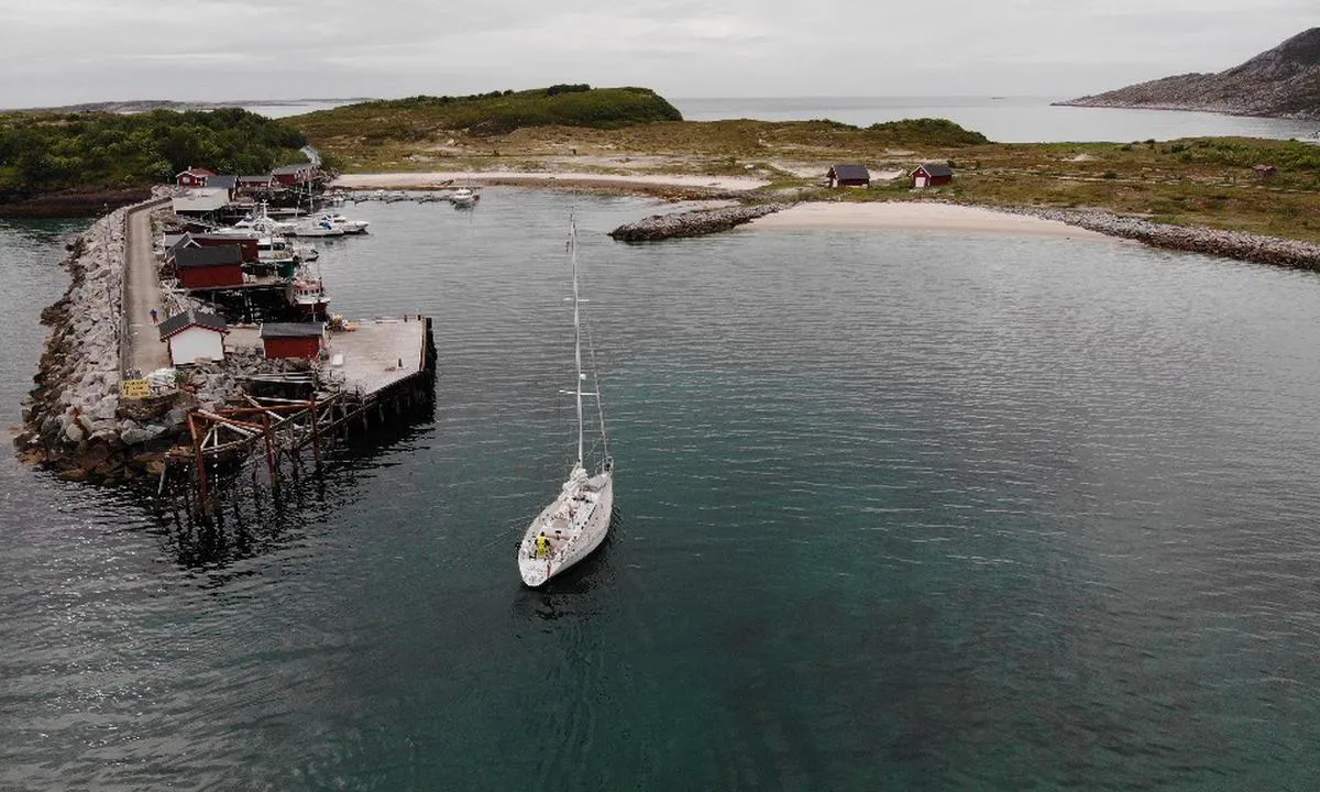 Innseiling til Sørfugløy.