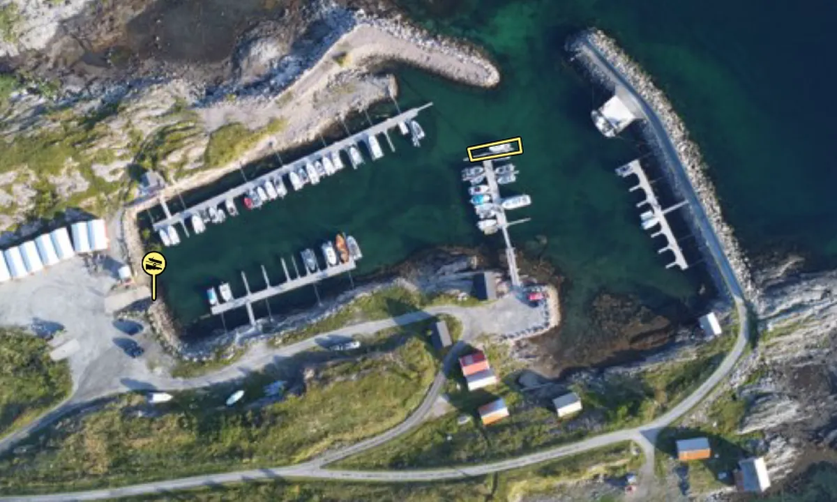 Sørgårdsvågen marina: Foto: Anders Vevelstad.