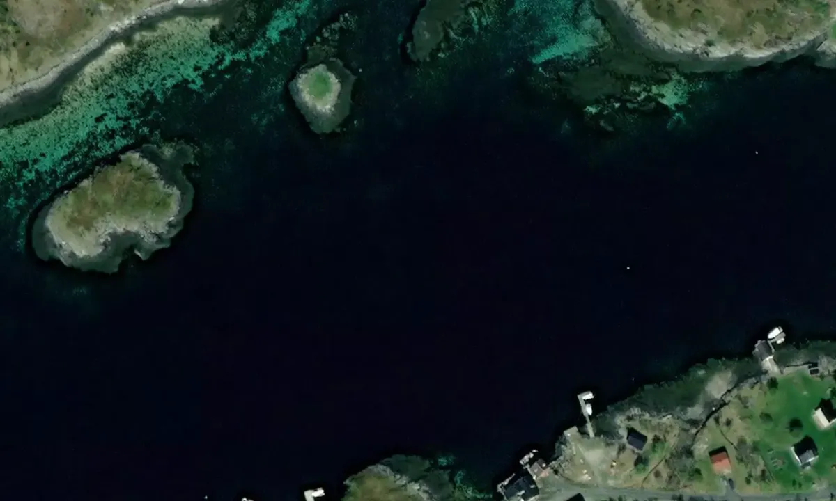 Satelite image of Sørøyvåg