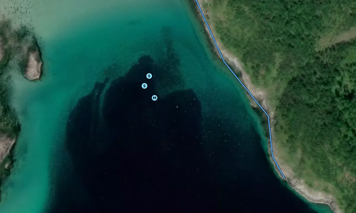 Satelite image of Sørvest av Rogla Harstad